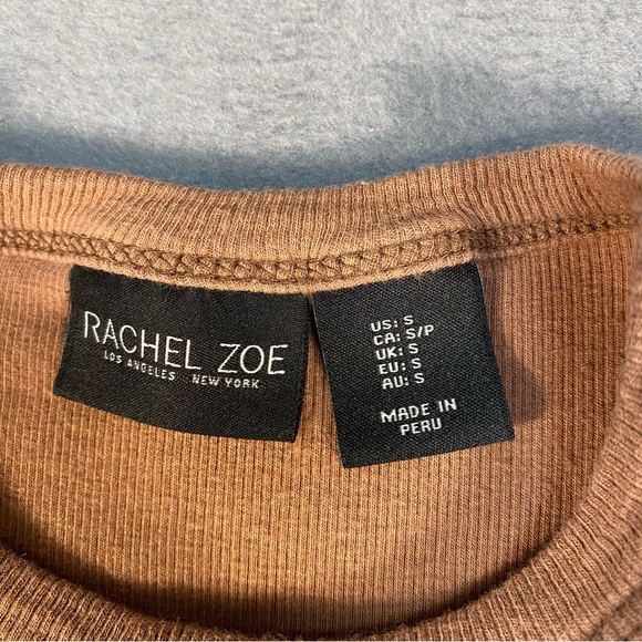 Rachel Zoe Women’s Brown Tank Top, size S - Picture 4 of 7